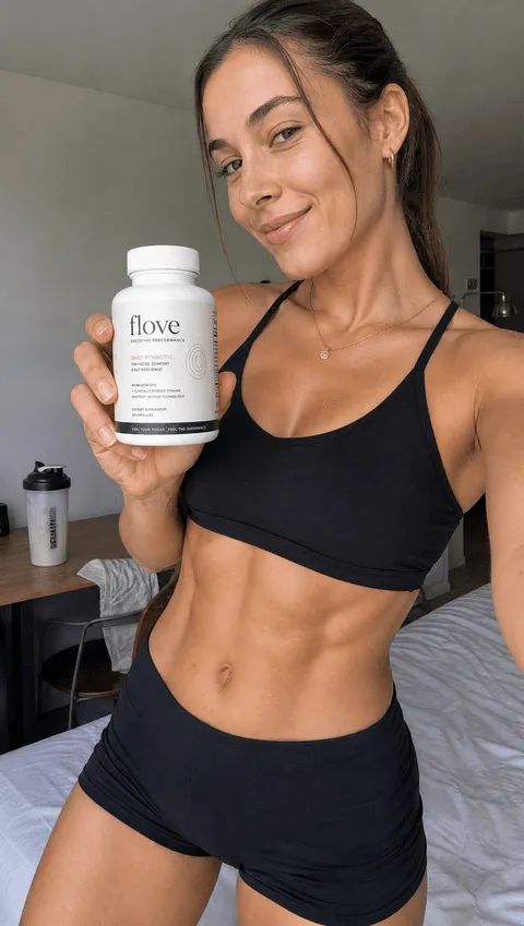Megan P. holding Flove